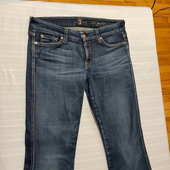 7 FOR ALL MANKIND women jean size 29 - Picture 3 of 5